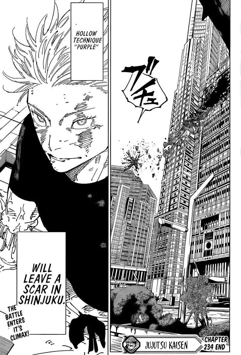 JUJUTSU KAISEN Chapter 234 page 19