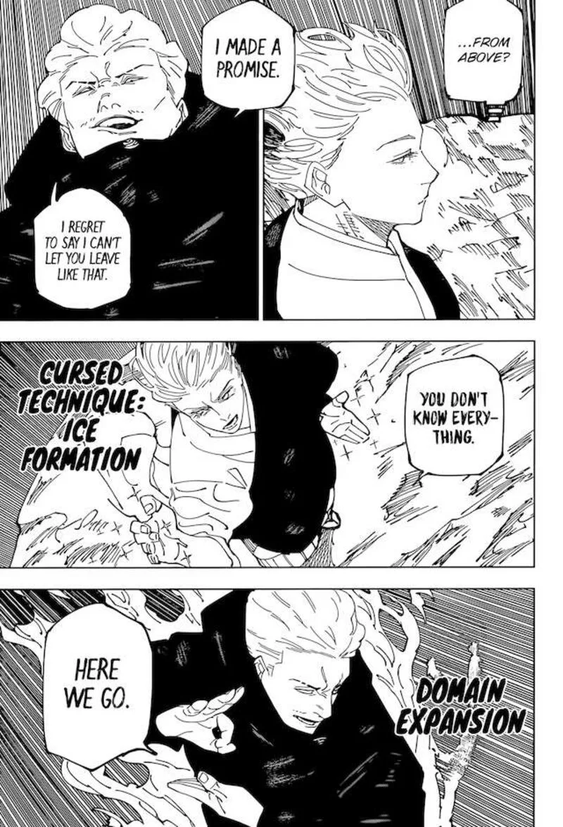 JUJUTSU KAISEN Chapter 237 page 4