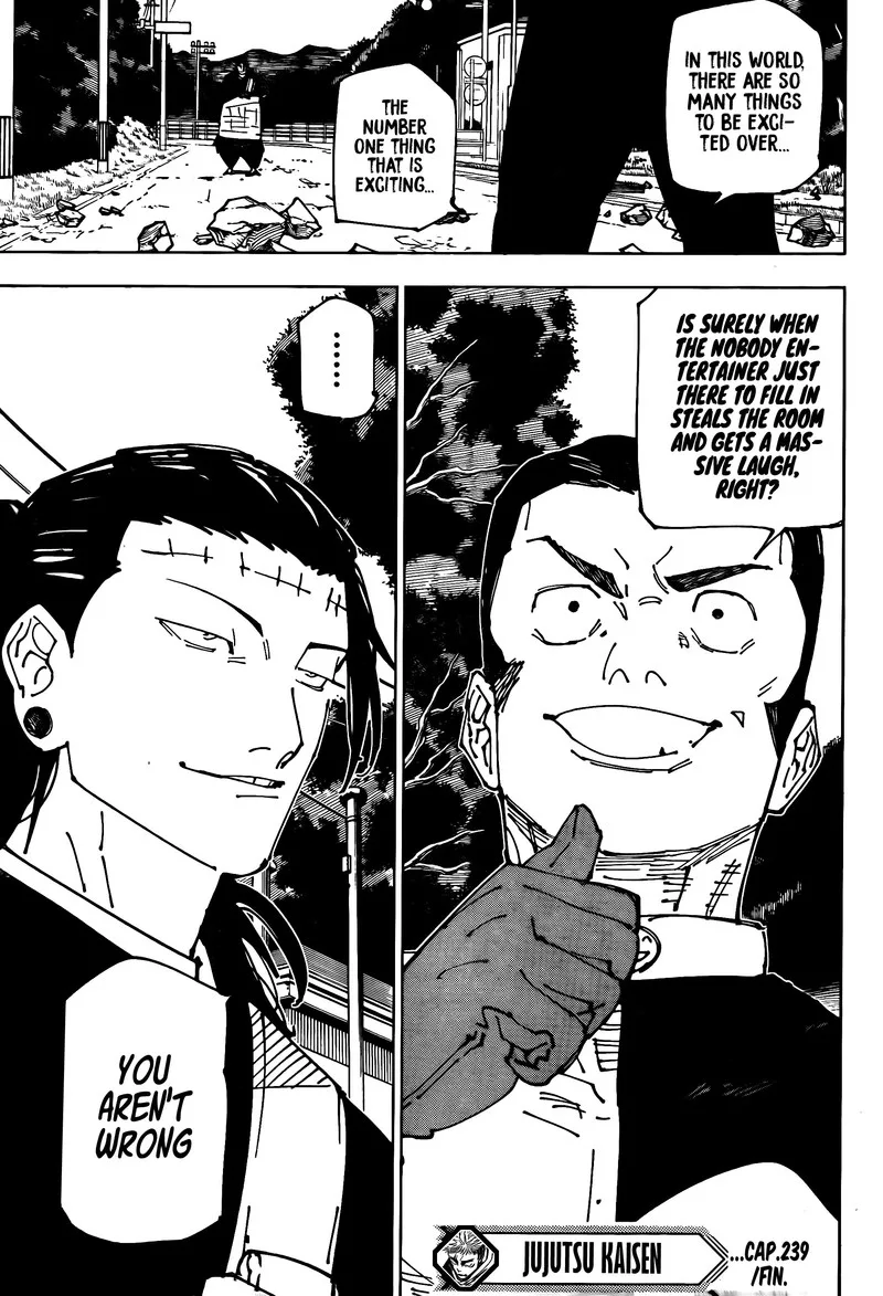 JUJUTSU KAISEN Chapter 239 page 20
