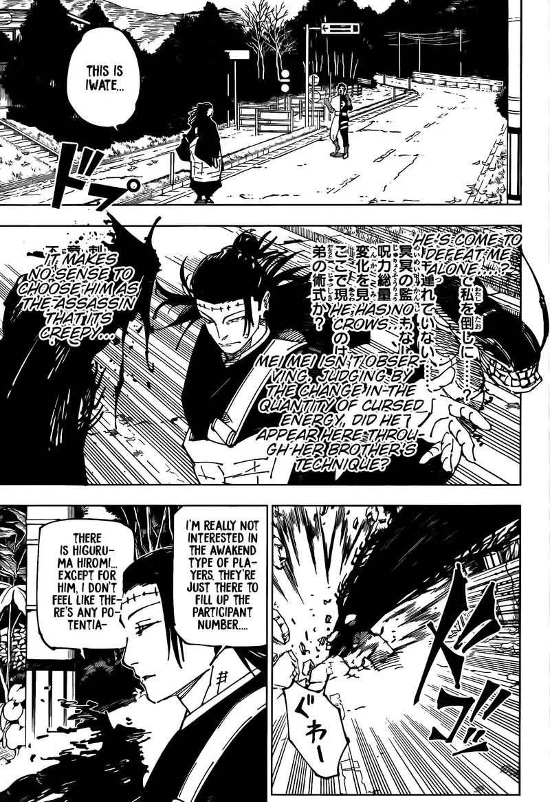JUJUTSU KAISEN Chapter 239 page 18