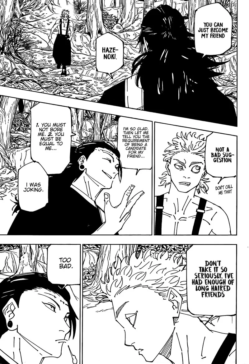 JUJUTSU KAISEN Chapter 239 page 8