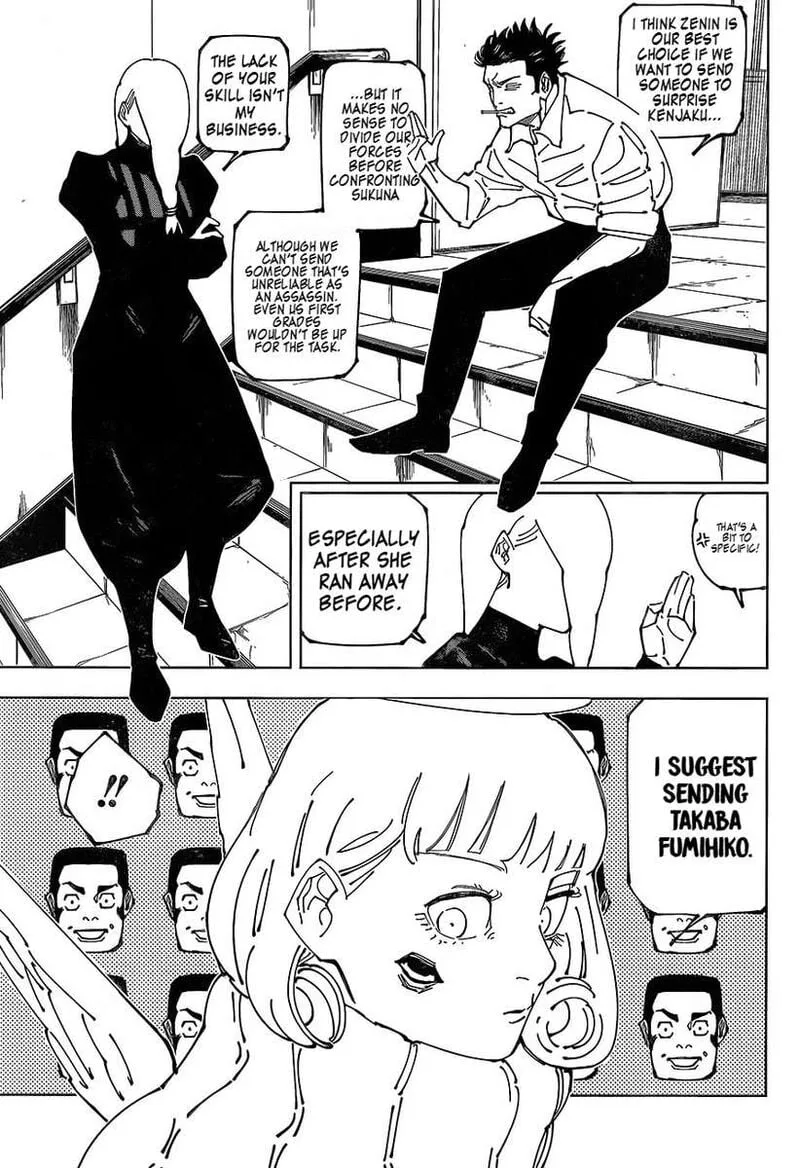 JUJUTSU KAISEN Chapter 240 page 4