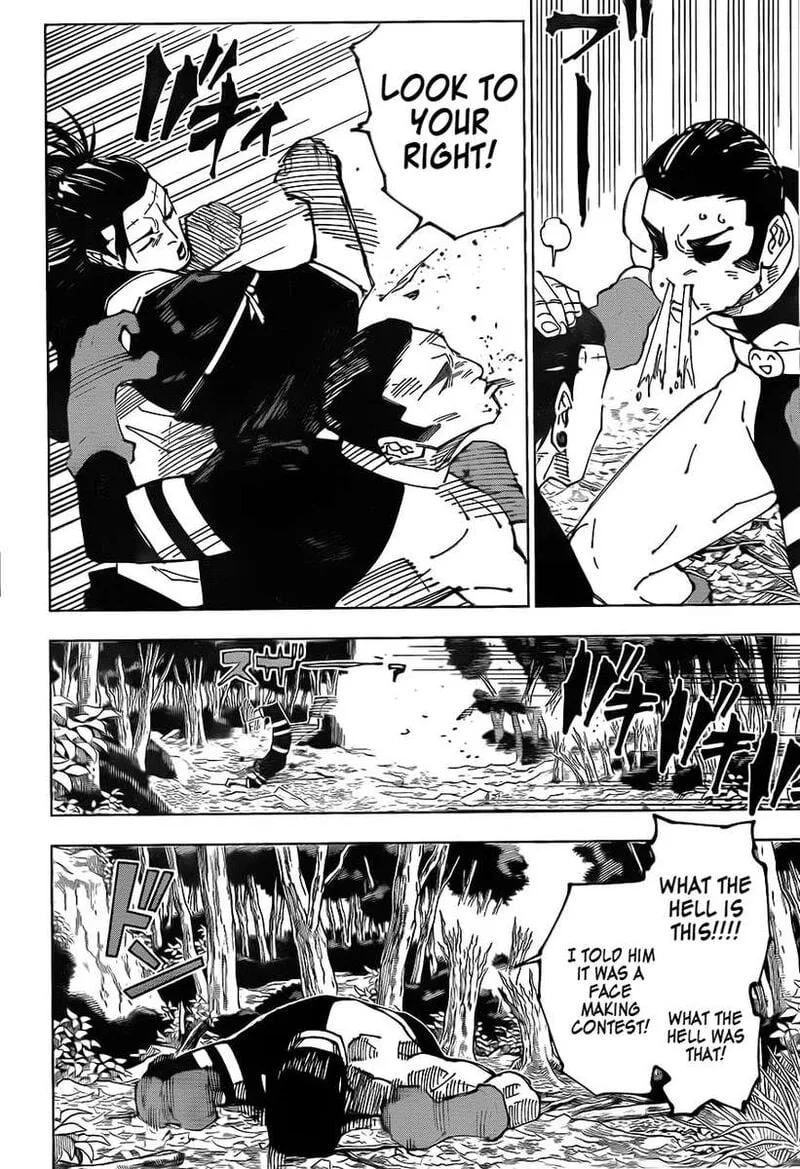 JUJUTSU KAISEN Chapter 240 page 17