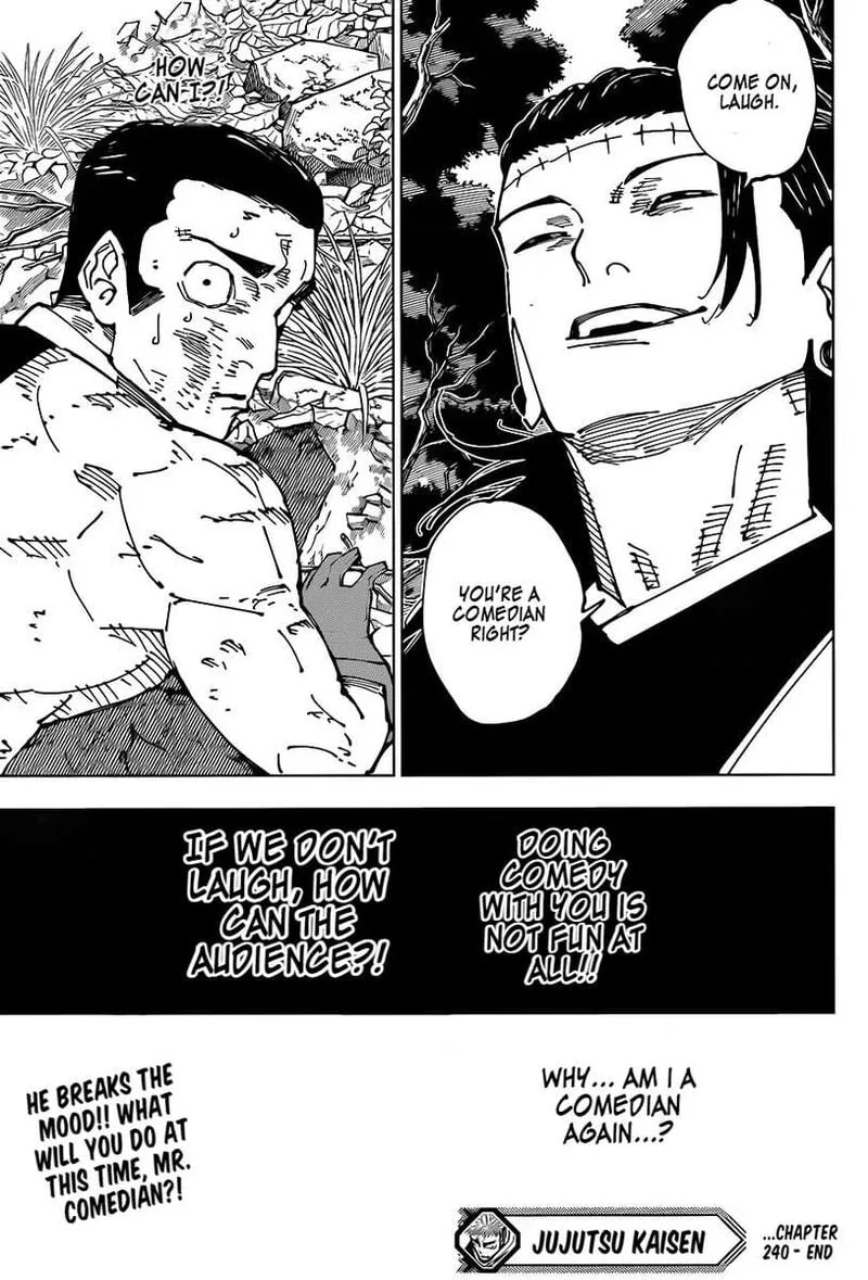 JUJUTSU KAISEN Chapter 240 page 20