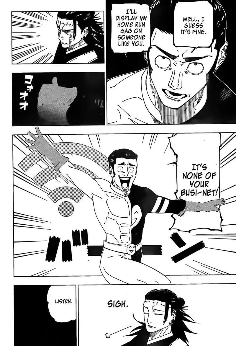 JUJUTSU KAISEN Chapter 240 page 11