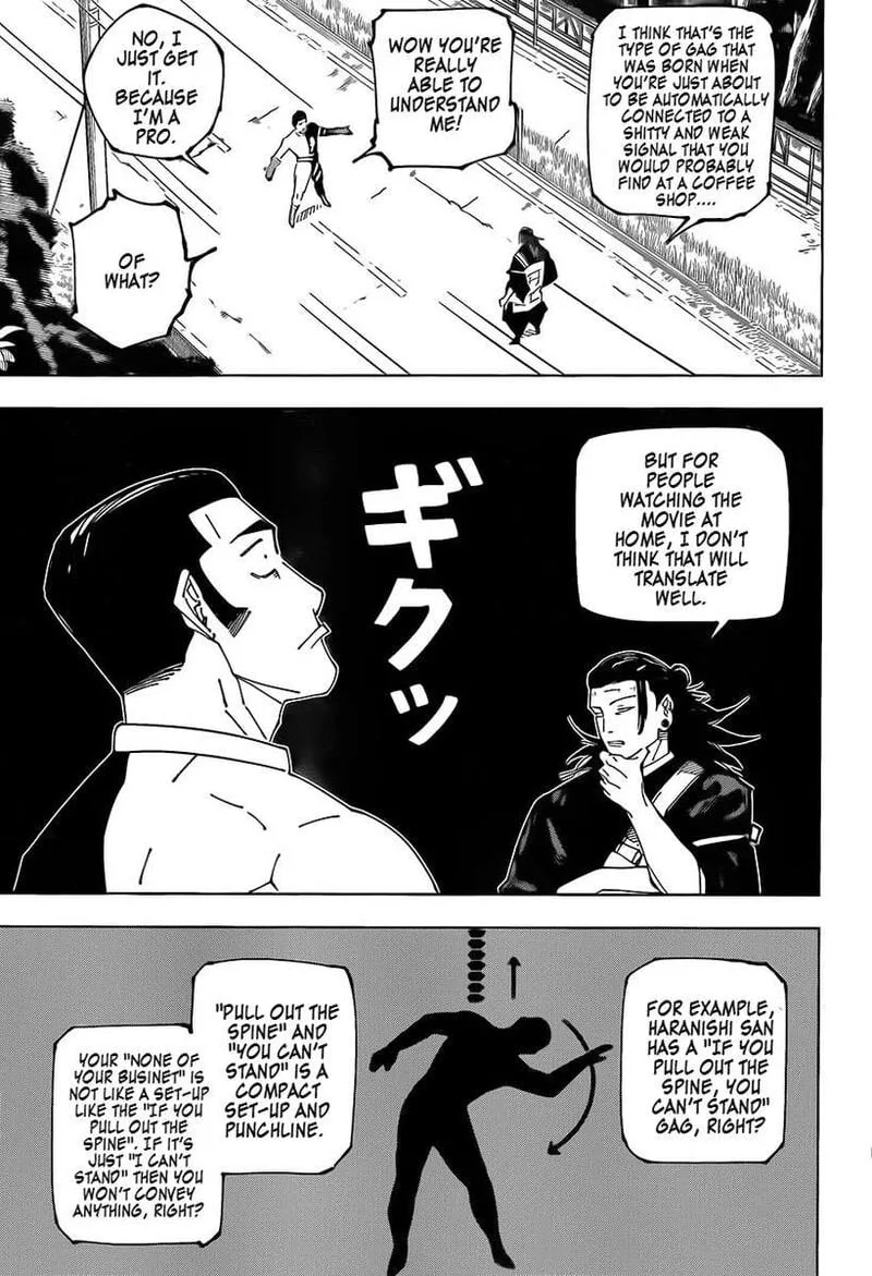 JUJUTSU KAISEN Chapter 240 page 12