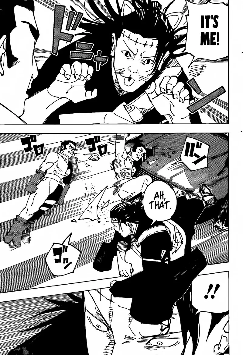 JUJUTSU KAISEN Chapter 242 page 13