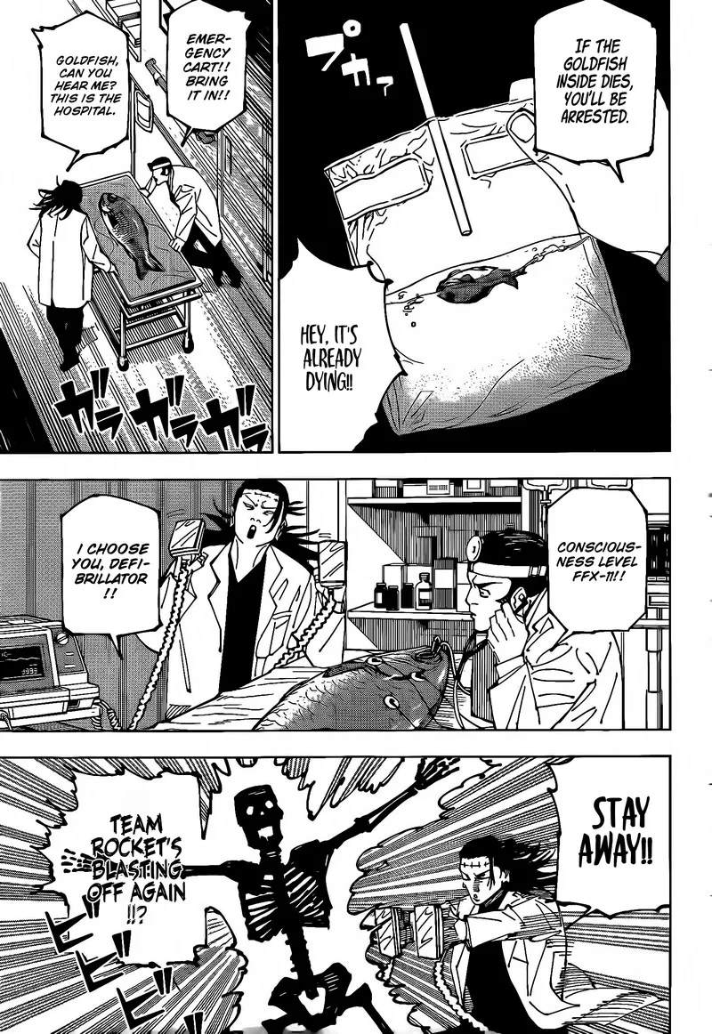 JUJUTSU KAISEN Chapter 242 page 5