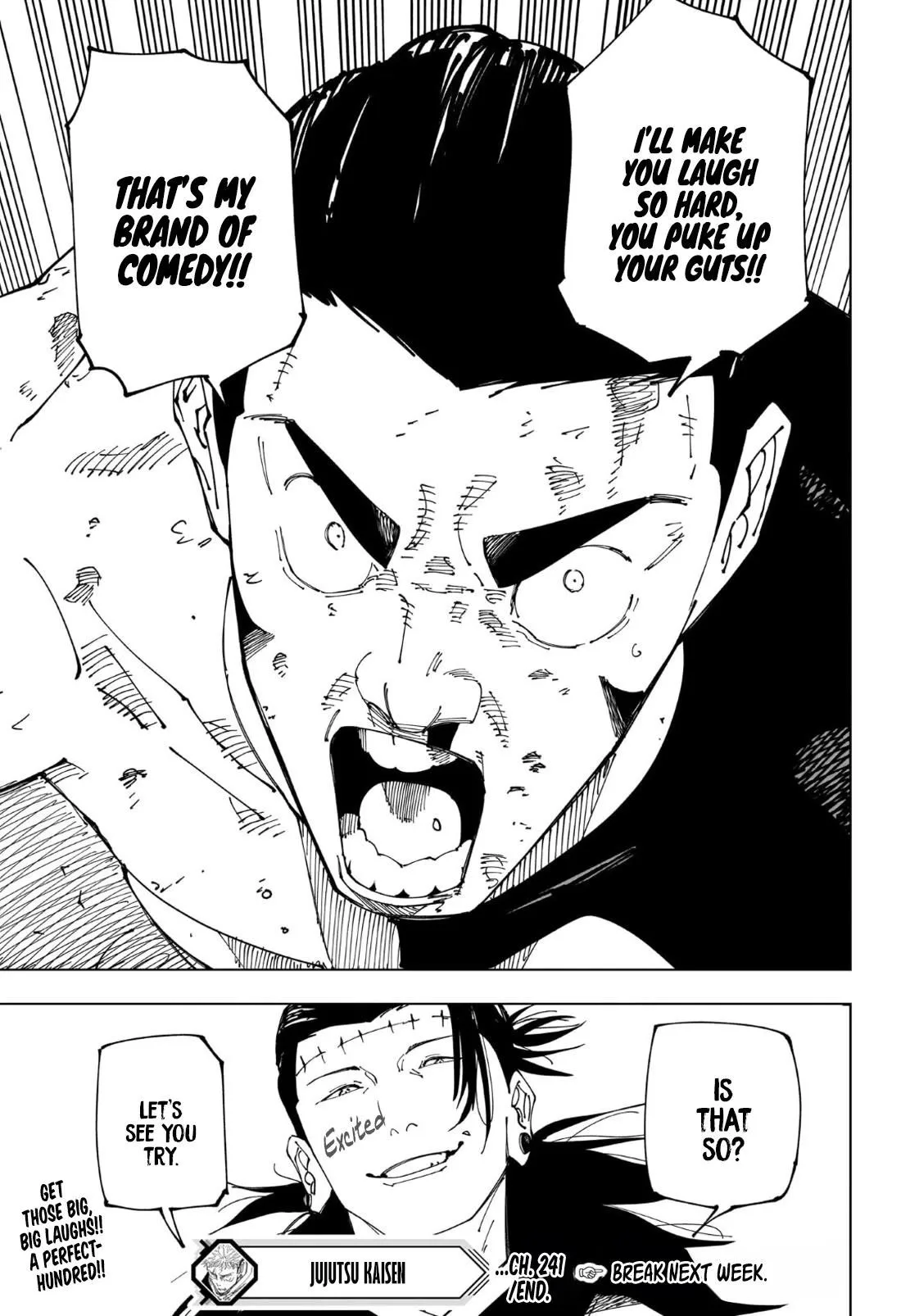JUJUTSU KAISEN Chapter 241 page 20