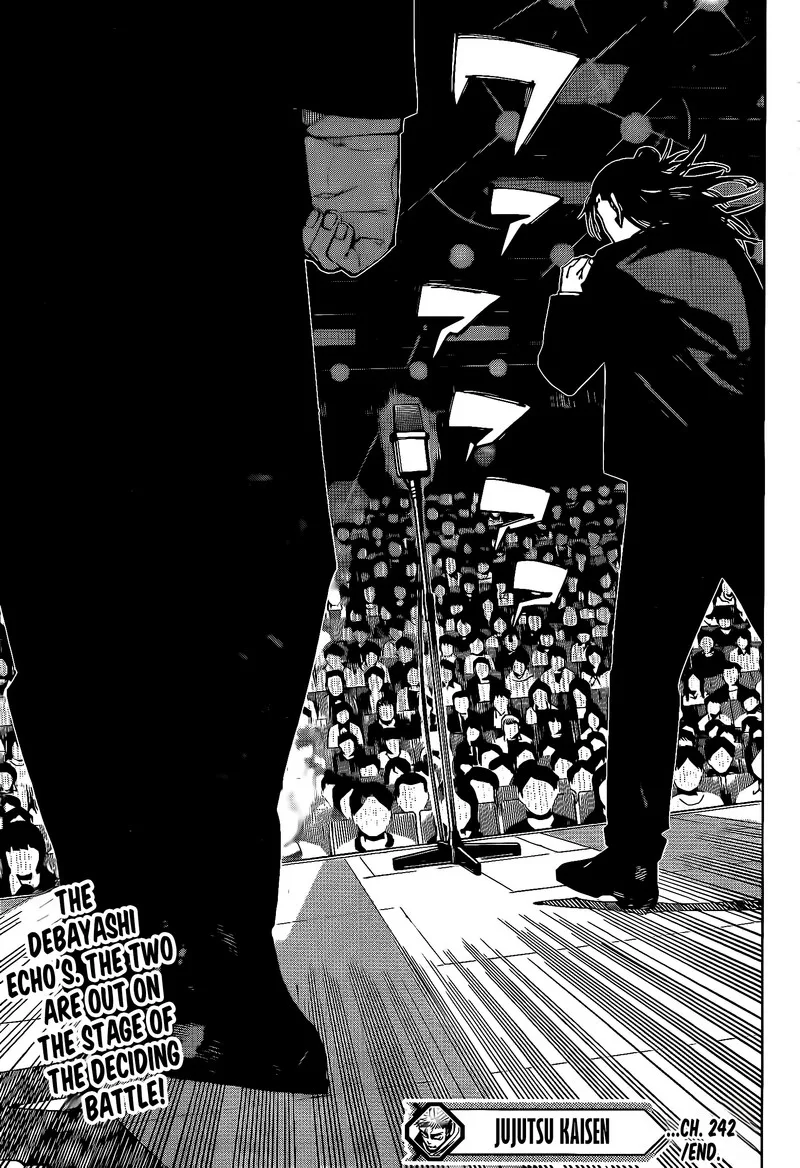 JUJUTSU KAISEN Chapter 242 page 19