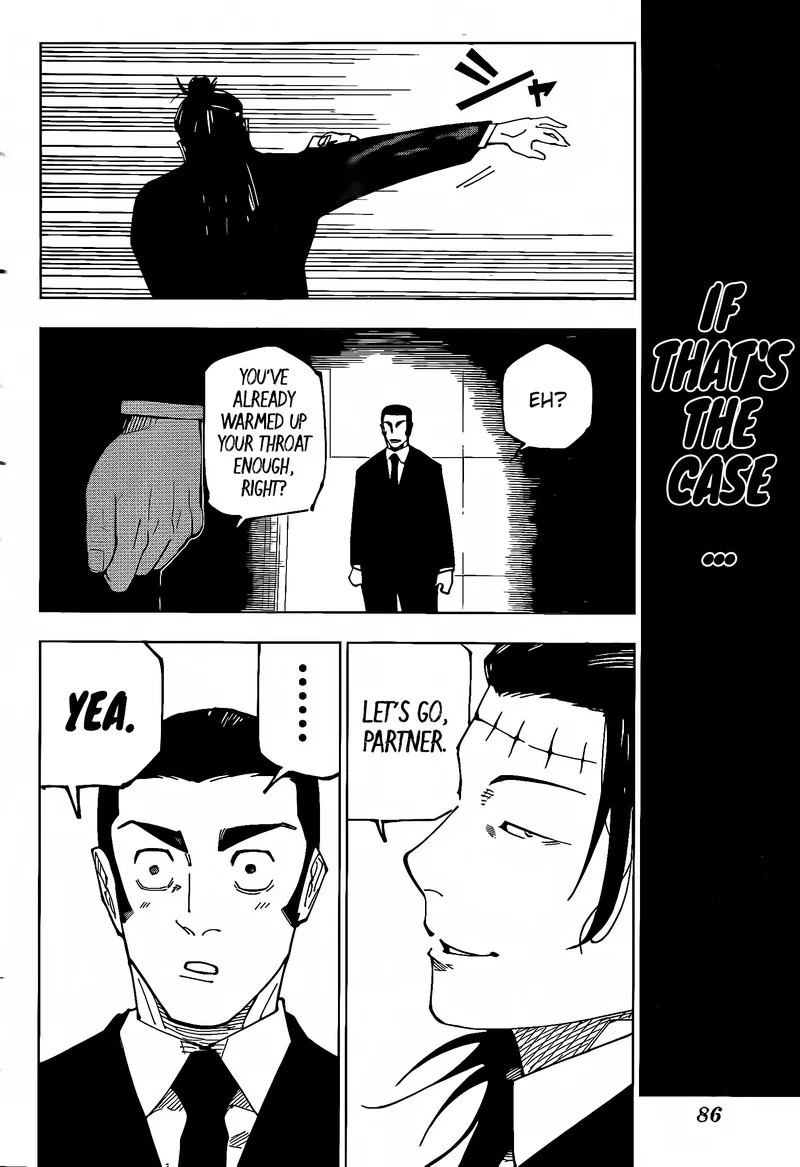 JUJUTSU KAISEN Chapter 242 page 18