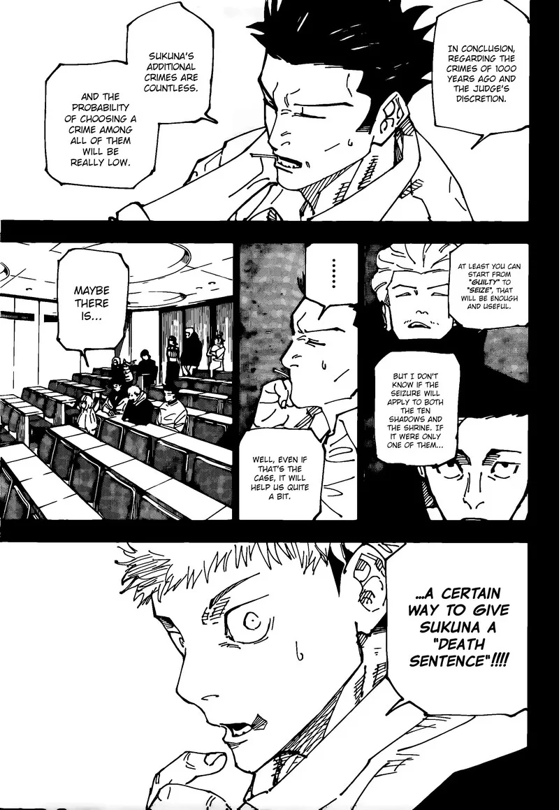 JUJUTSU KAISEN Chapter 244 page 12