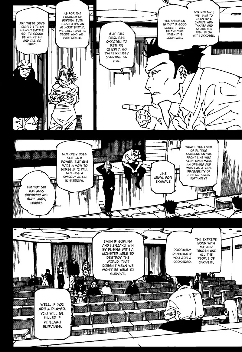 JUJUTSU KAISEN Chapter 244 page 3