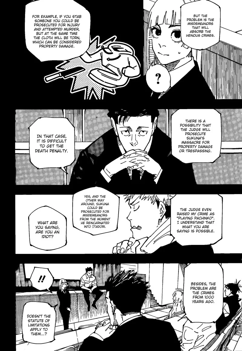 JUJUTSU KAISEN Chapter 244 page 9