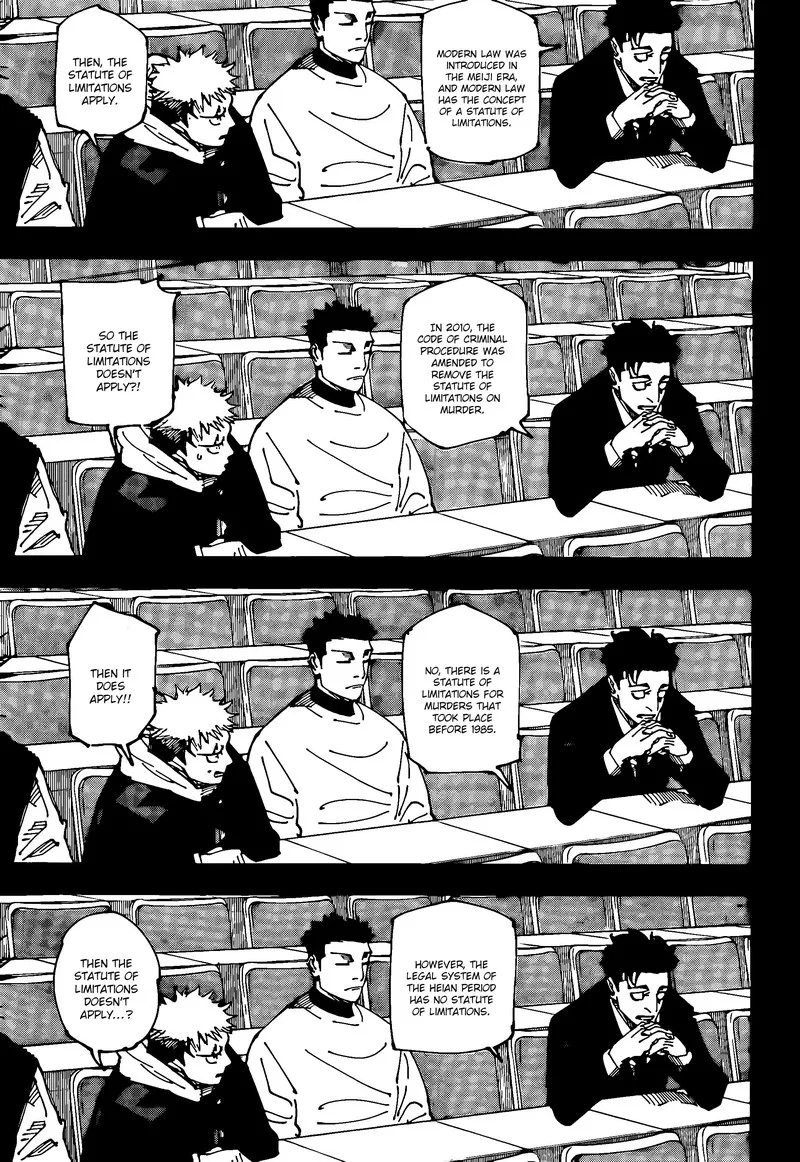 JUJUTSU KAISEN Chapter 244 page 10