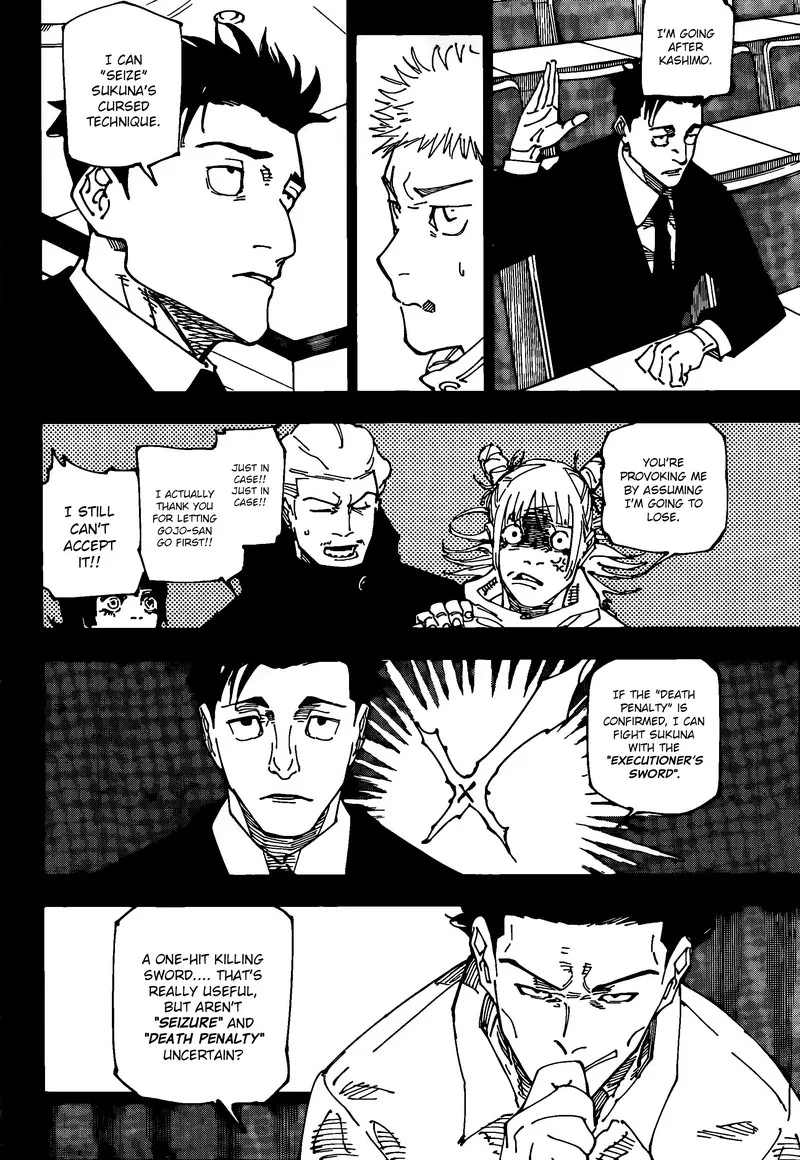 JUJUTSU KAISEN Chapter 244 page 5