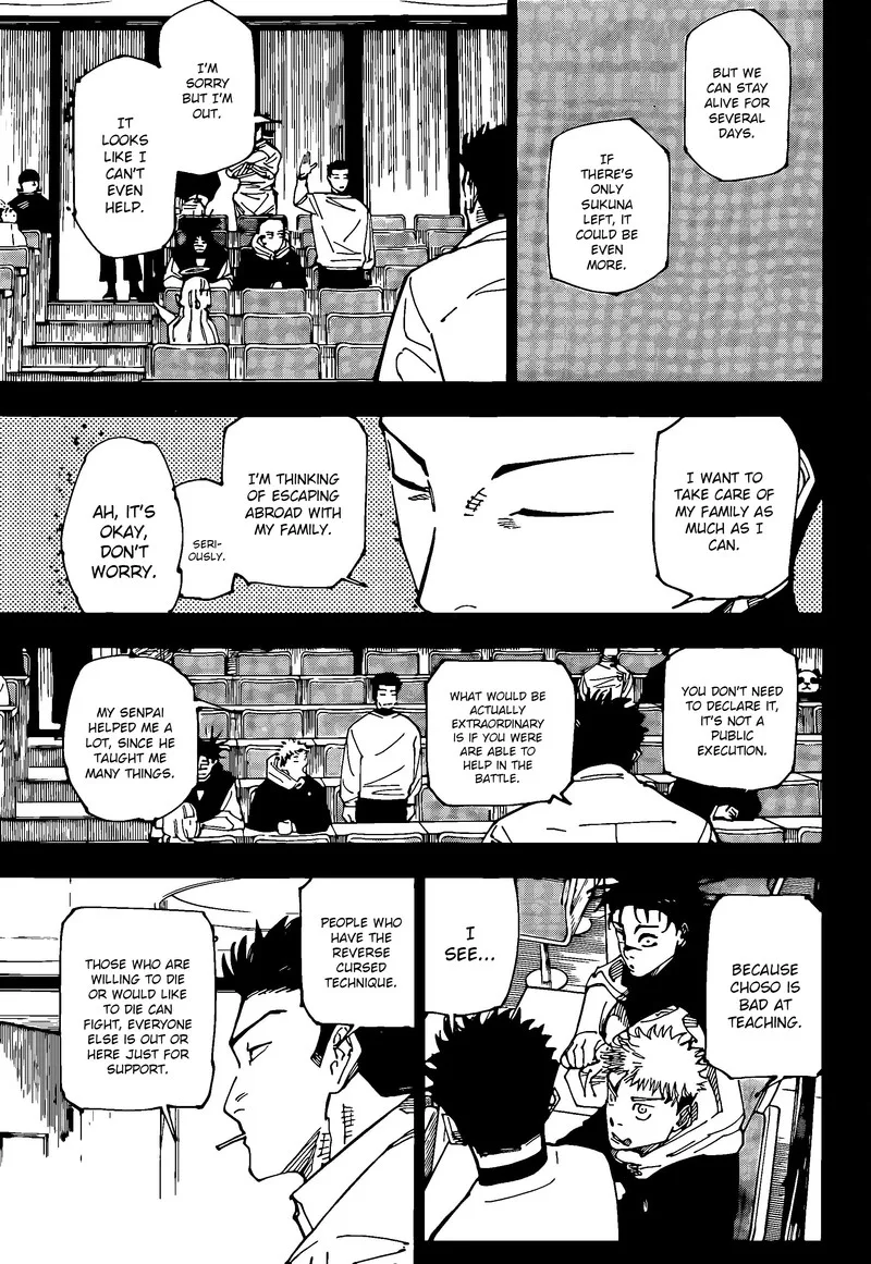 JUJUTSU KAISEN Chapter 244 page 4
