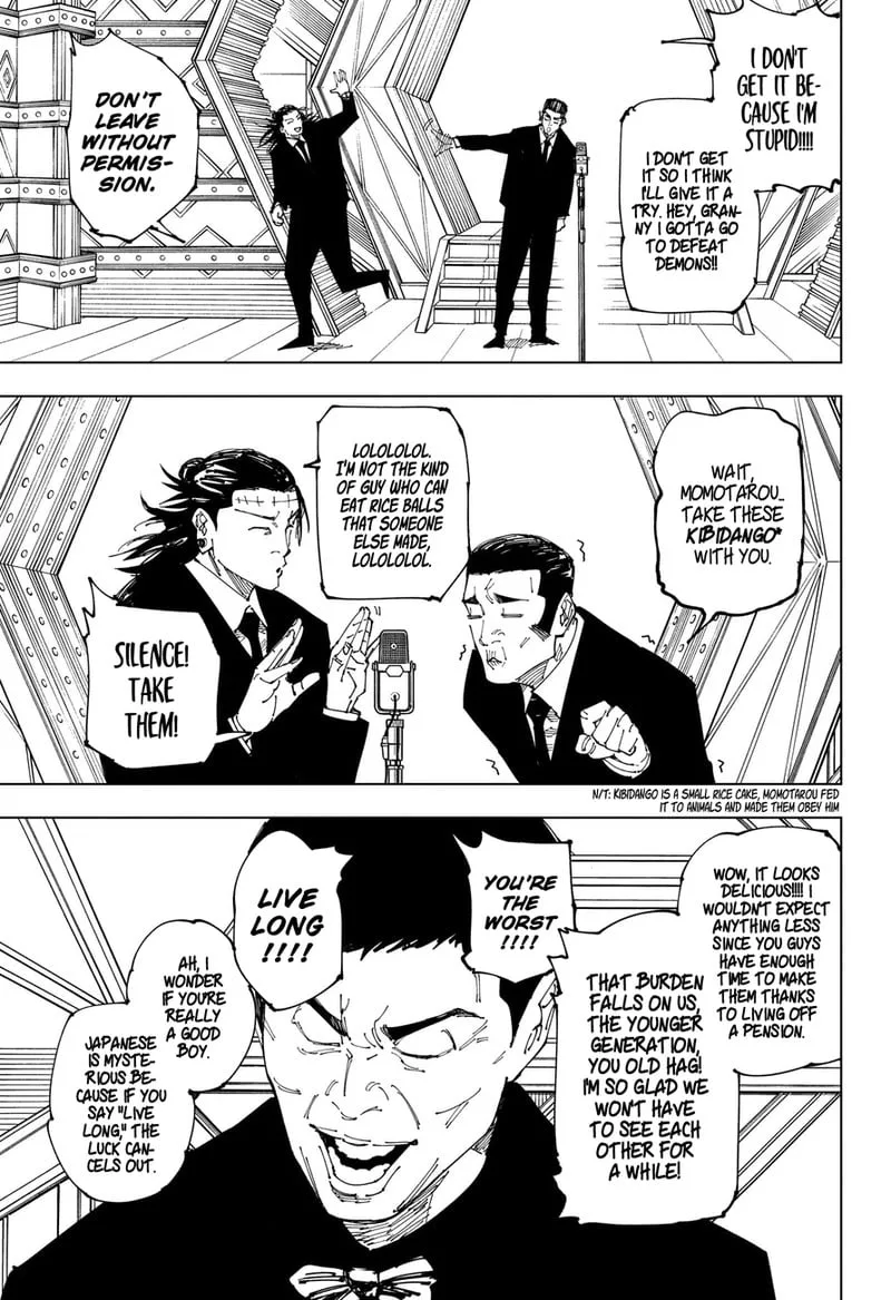 JUJUTSU KAISEN Chapter 243 page 6