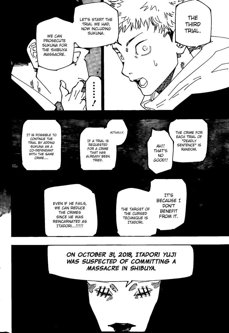 JUJUTSU KAISEN Chapter 244 page 19