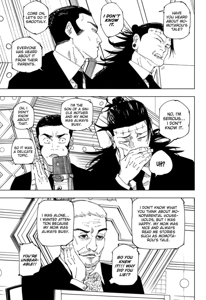 JUJUTSU KAISEN Chapter 243 page 4