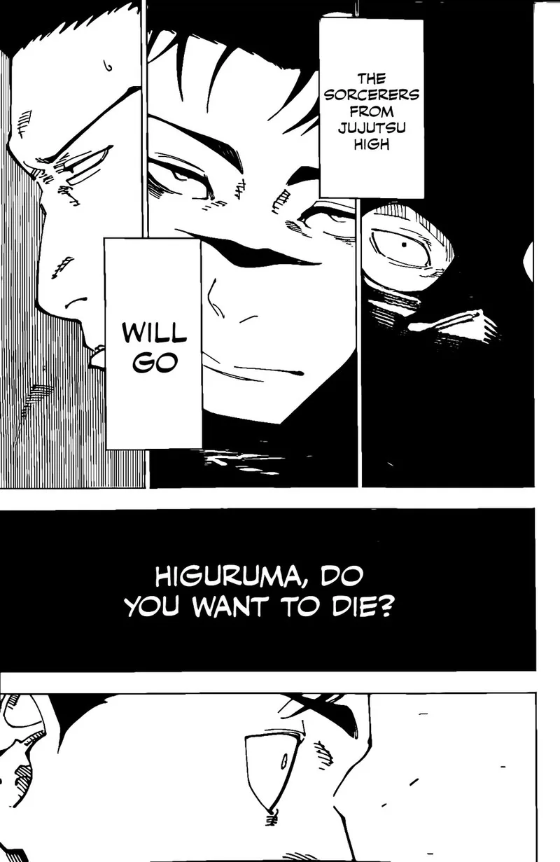 JUJUTSU KAISEN Chapter 245 page 18