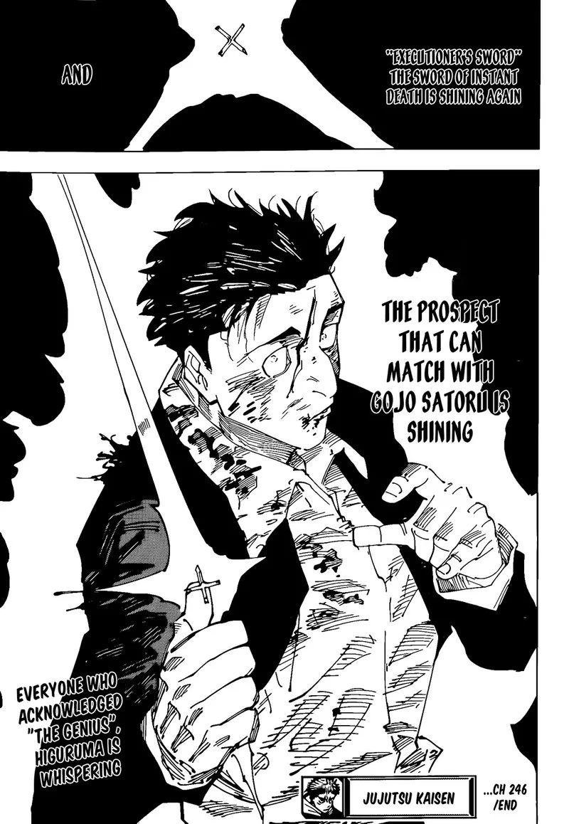 JUJUTSU KAISEN Chapter 246 page 20