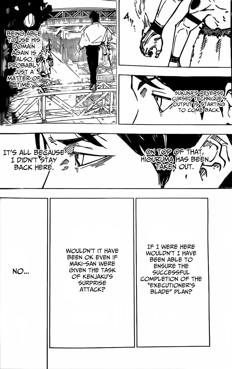 JUJUTSU KAISEN Chapter 249 page 8
