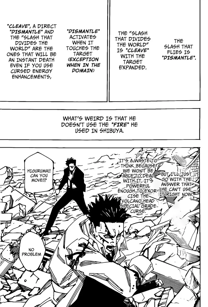 JUJUTSU KAISEN Chapter 246 page 4