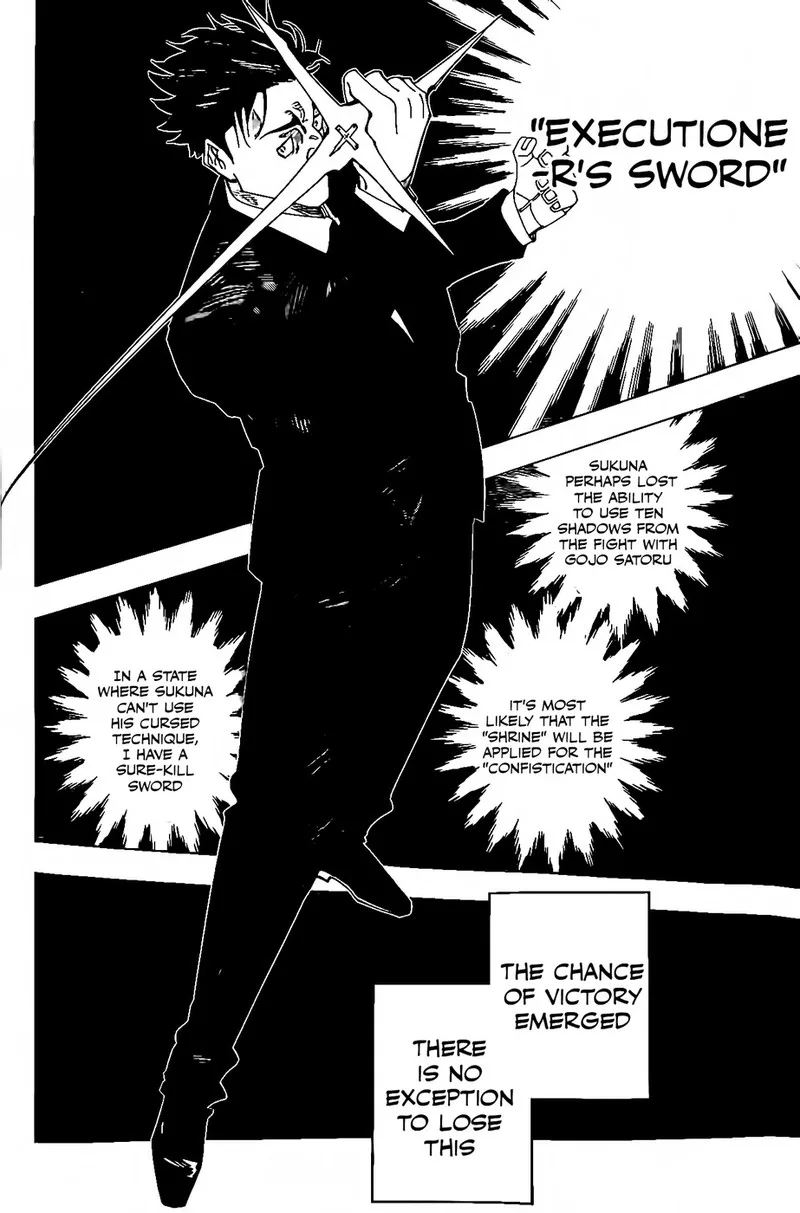JUJUTSU KAISEN Chapter 245 page 17