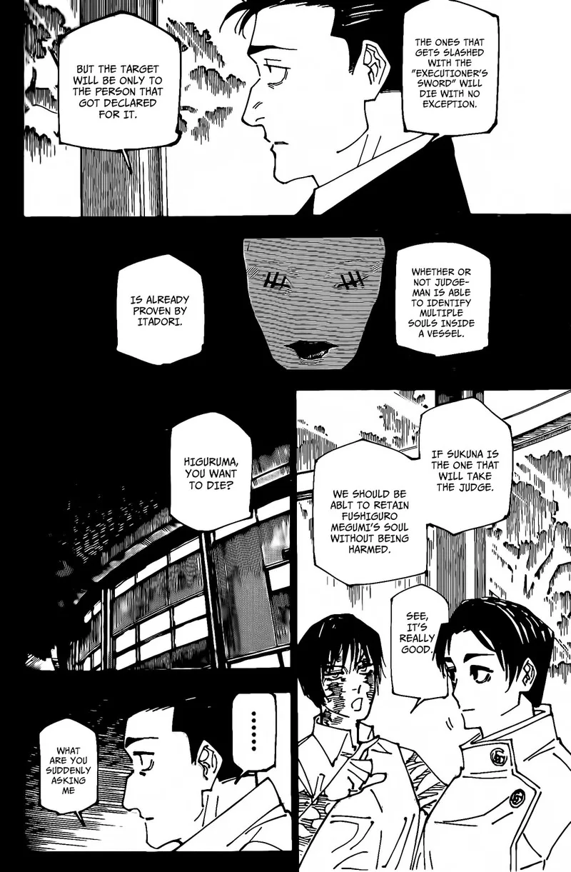 JUJUTSU KAISEN Chapter 246 page 17