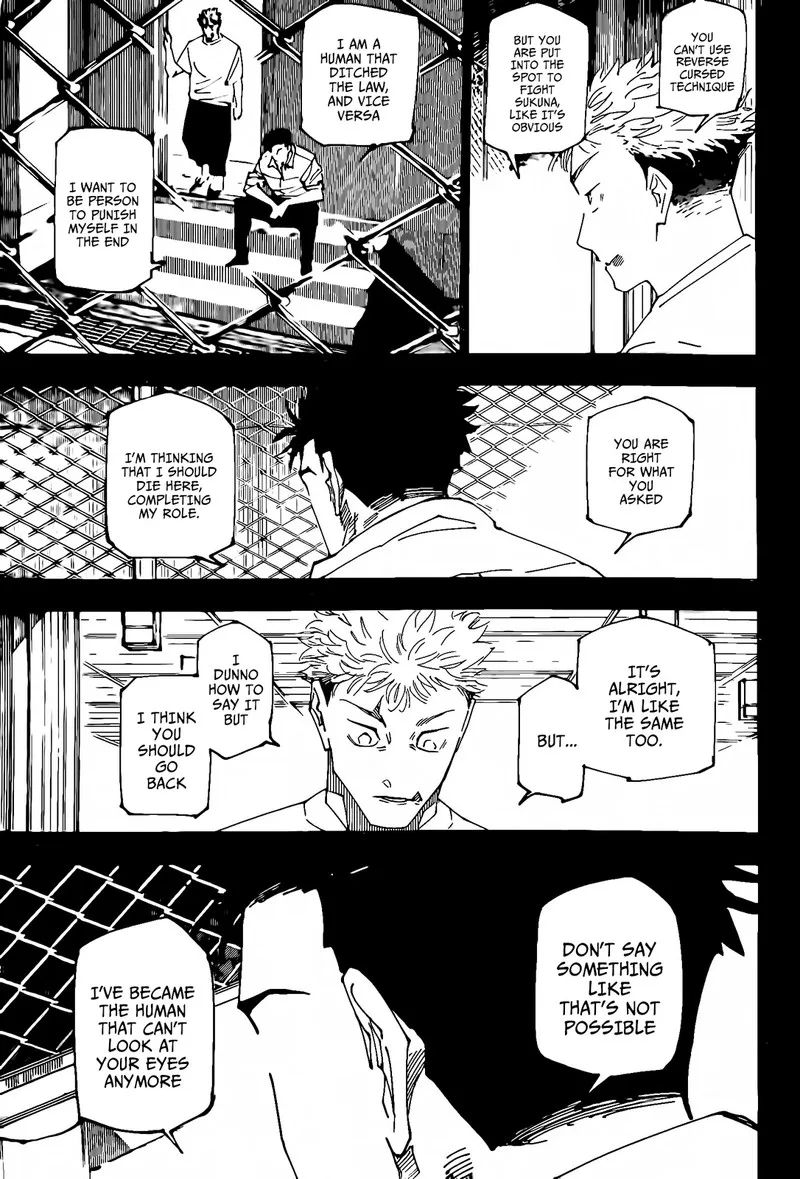 JUJUTSU KAISEN Chapter 246 page 18