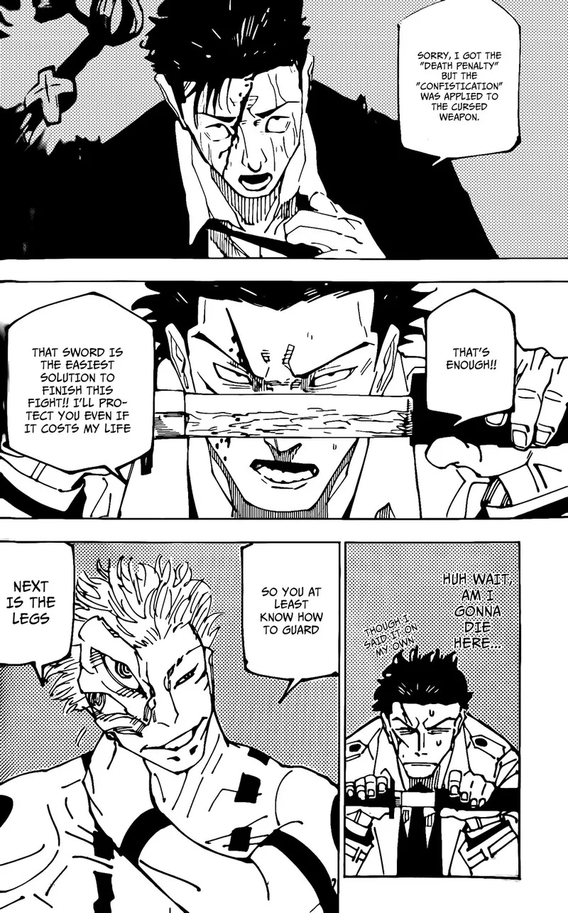 JUJUTSU KAISEN Chapter 246 page 5