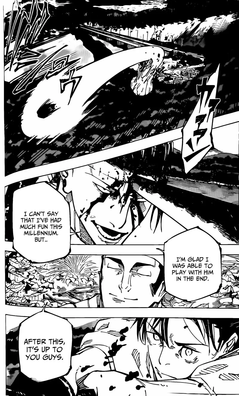 JUJUTSU KAISEN Chapter 249 page 7