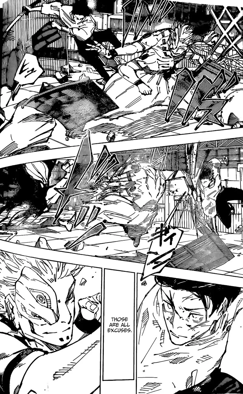 JUJUTSU KAISEN Chapter 249 page 12