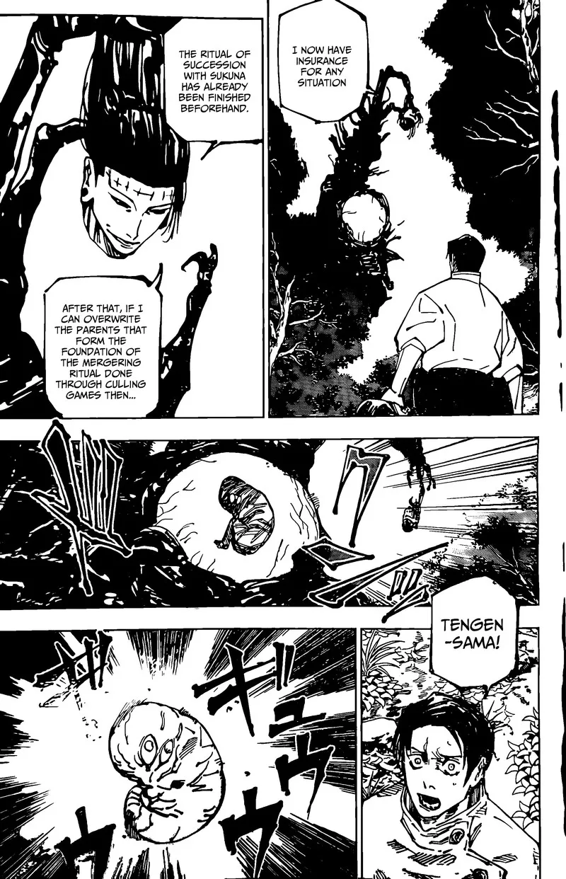 JUJUTSU KAISEN Chapter 249 page 6