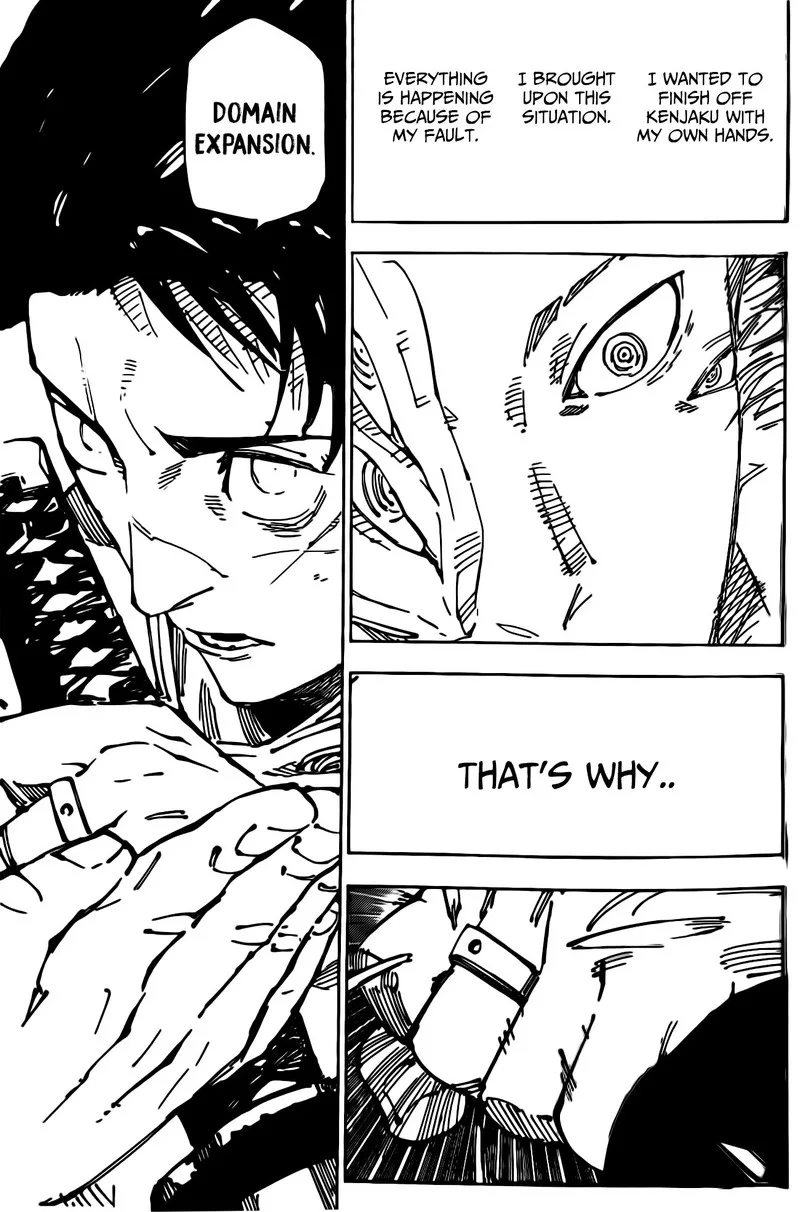 JUJUTSU KAISEN Chapter 249 page 13