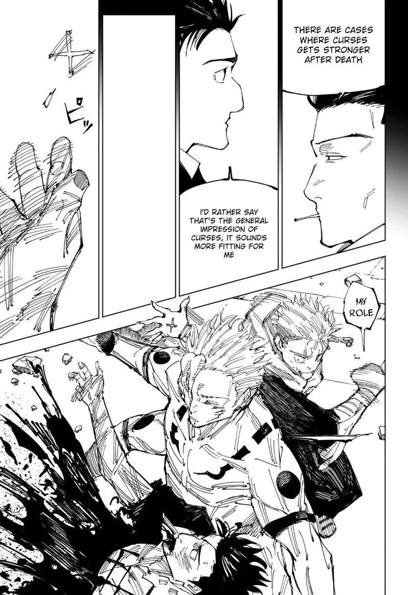 JUJUTSU KAISEN Chapter 247 page 18