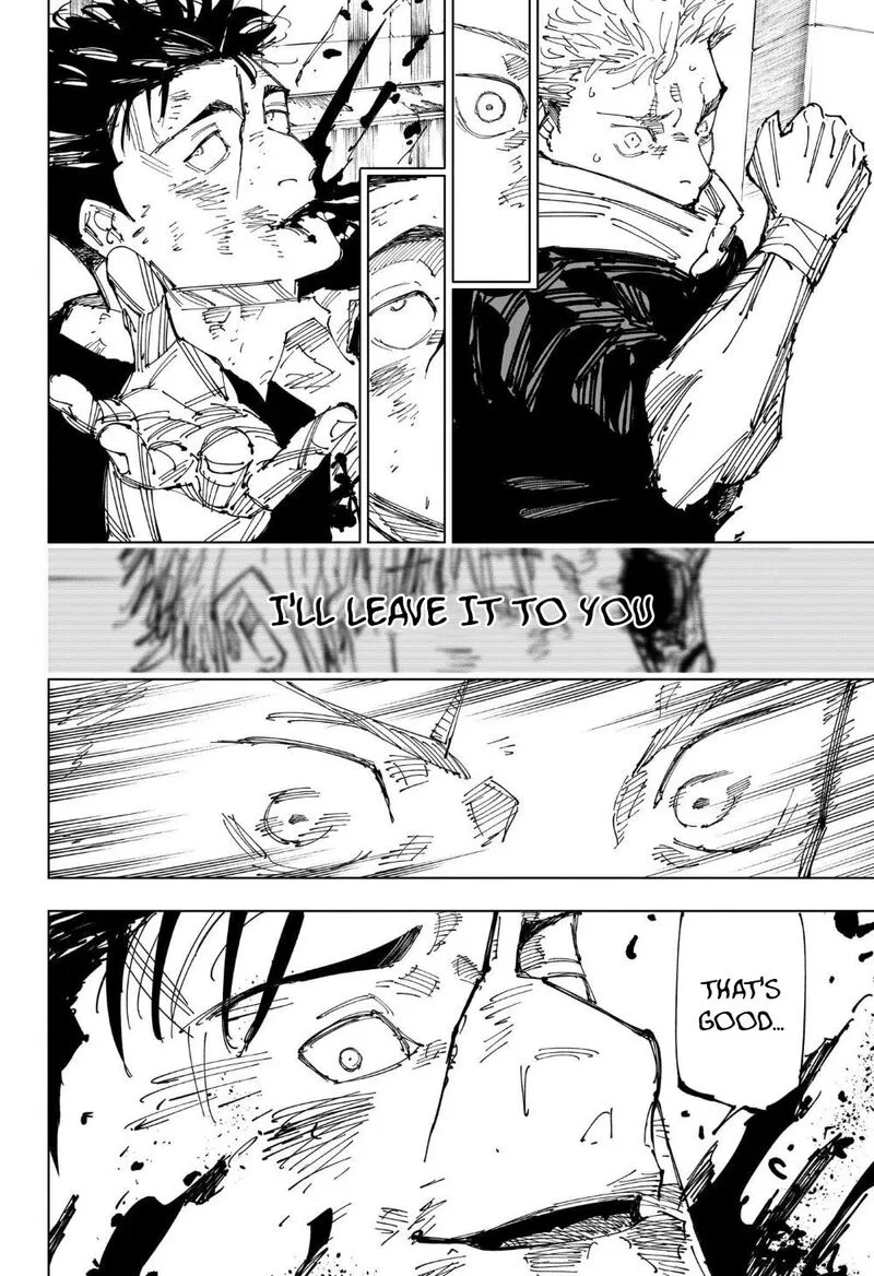 JUJUTSU KAISEN Chapter 247 page 19