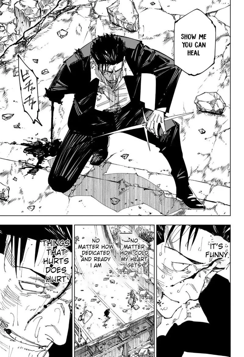 JUJUTSU KAISEN Chapter 247 page 12