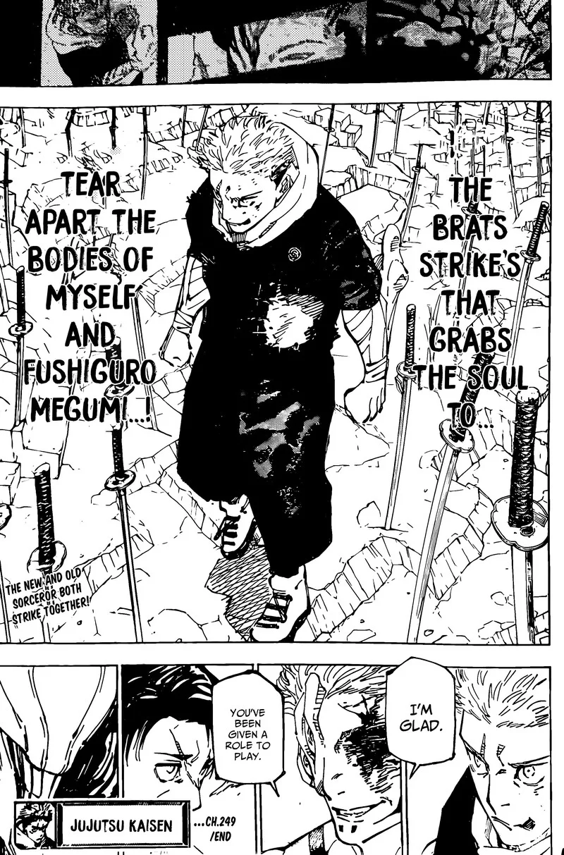 JUJUTSU KAISEN Chapter 249 page 18
