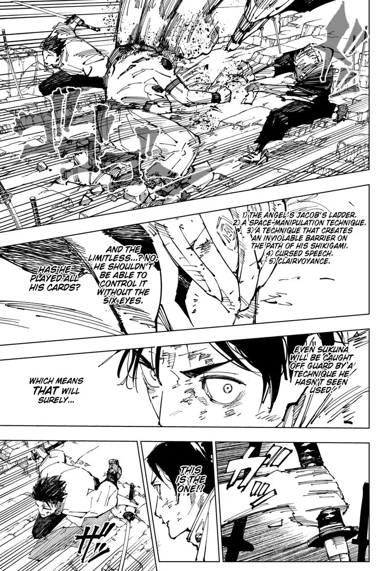 JUJUTSU KAISEN Chapter 250 page 18