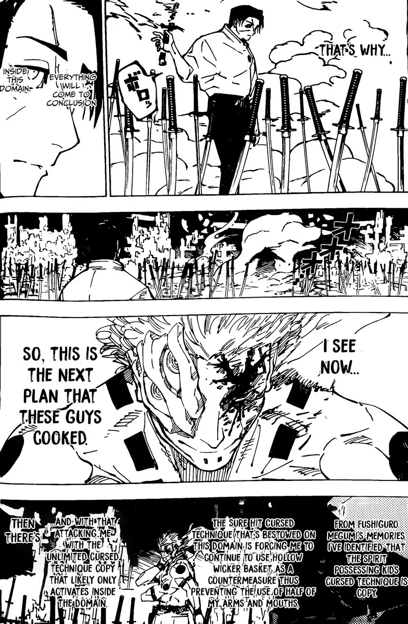 JUJUTSU KAISEN Chapter 249 page 17