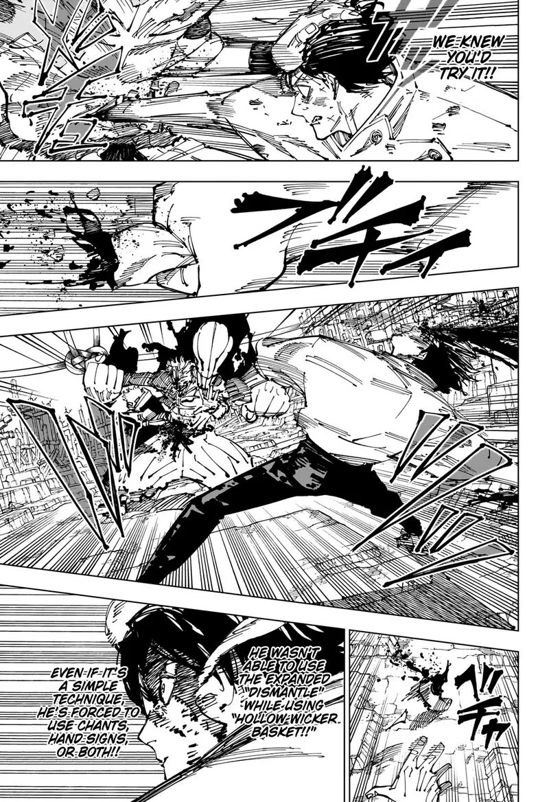 JUJUTSU KAISEN Chapter 251 page 8