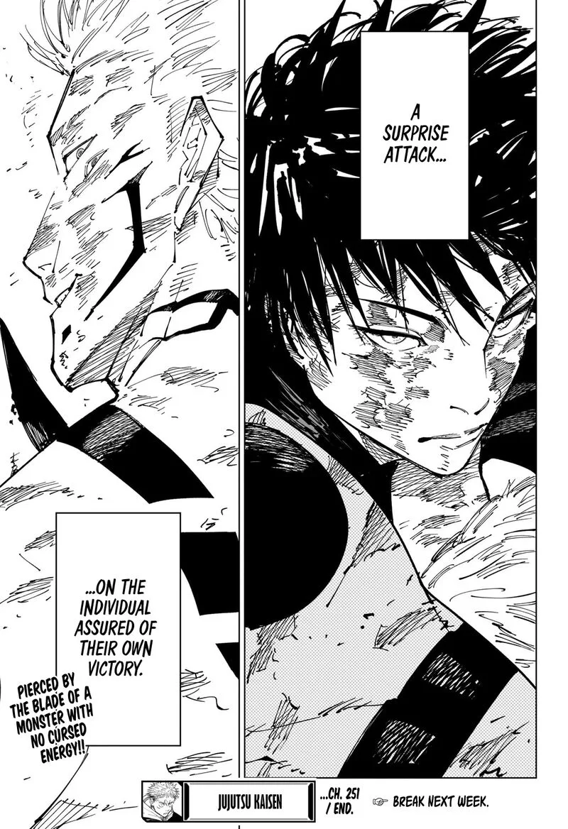 JUJUTSU KAISEN Chapter 251 page 19