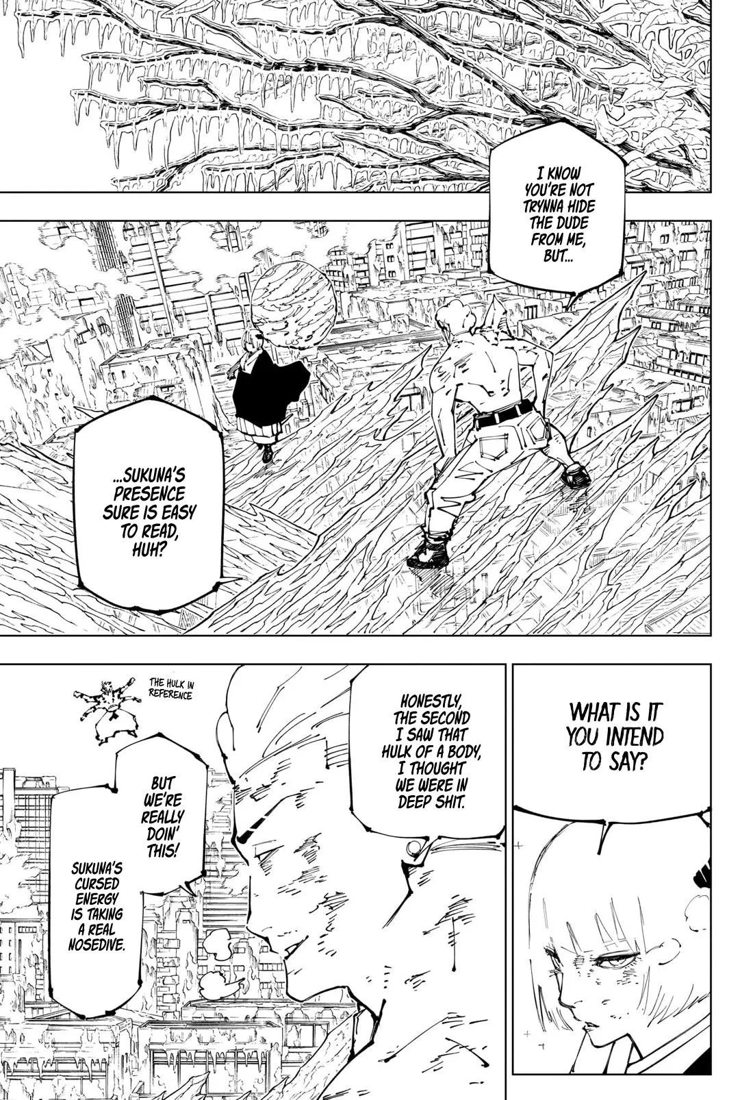 JUJUTSU KAISEN Chapter 252 page 17