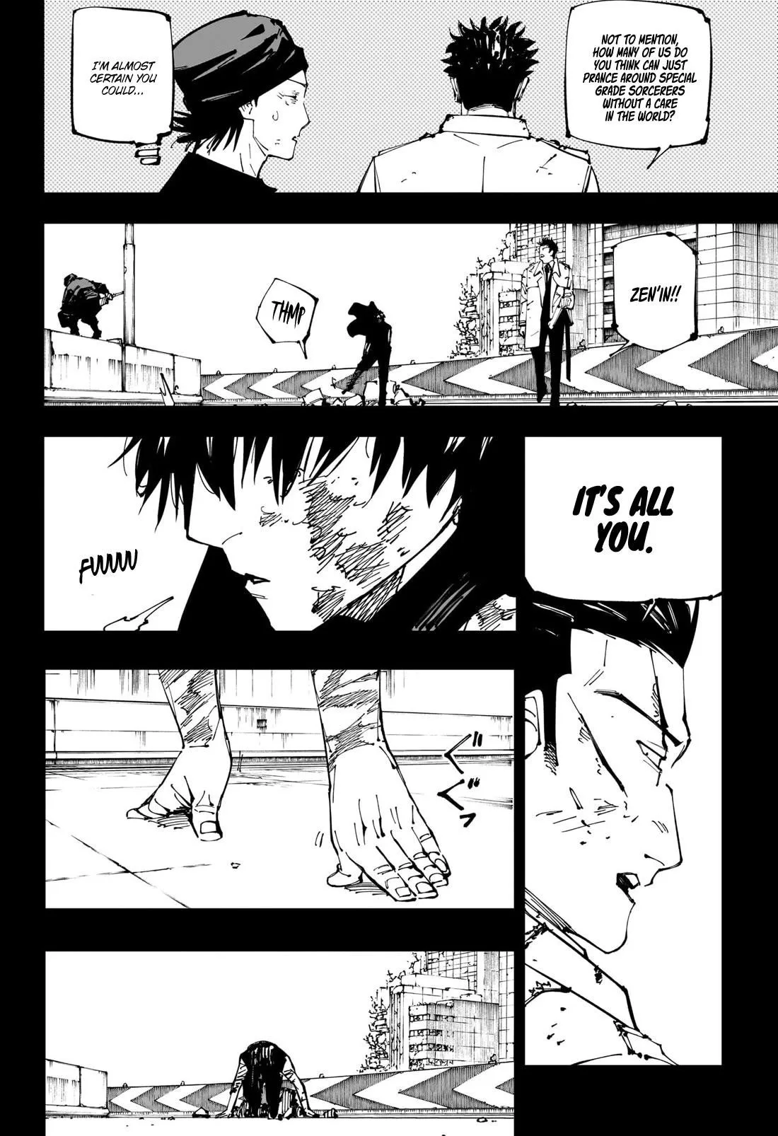 JUJUTSU KAISEN Chapter 252 page 3