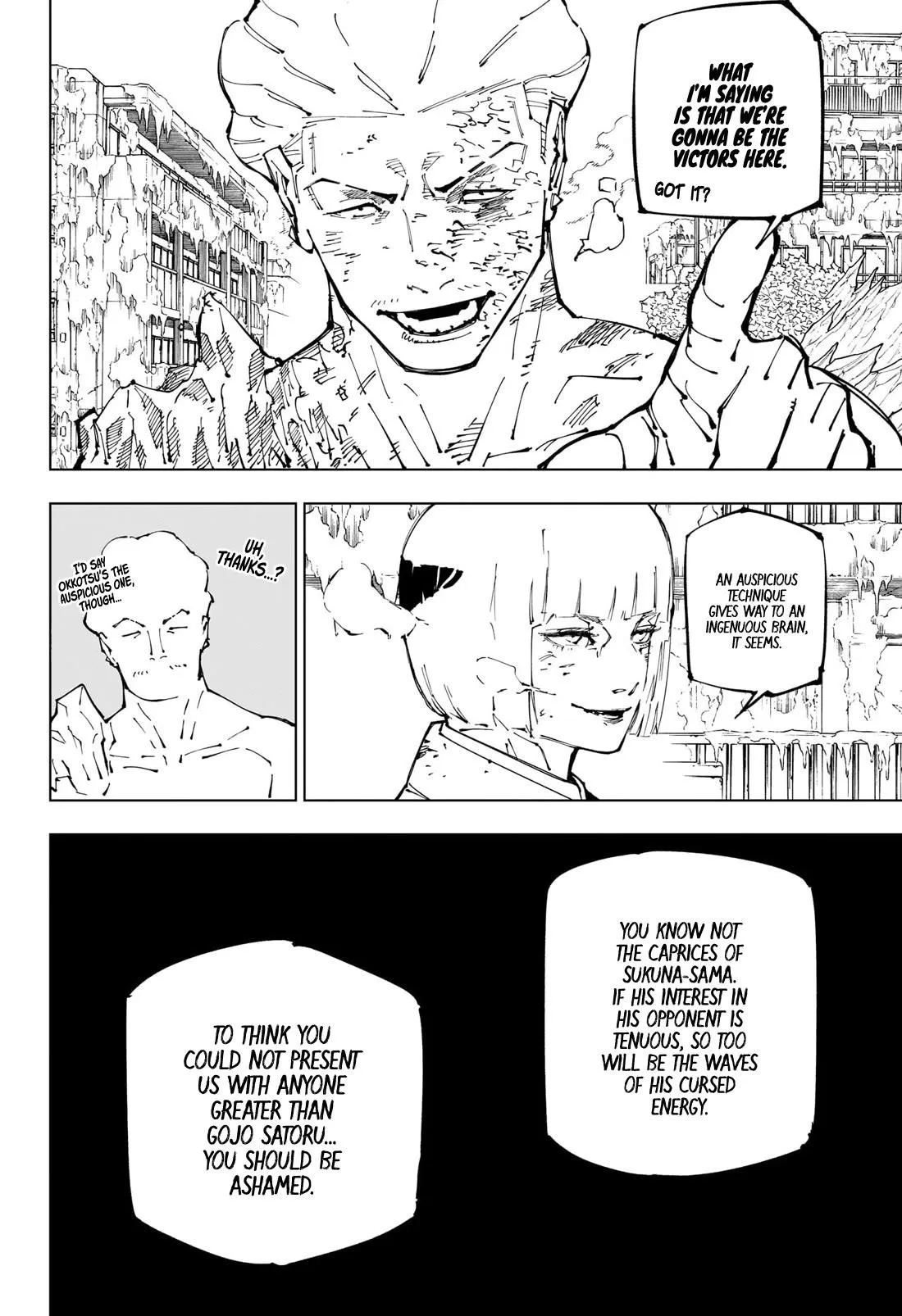 JUJUTSU KAISEN Chapter 252 page 18