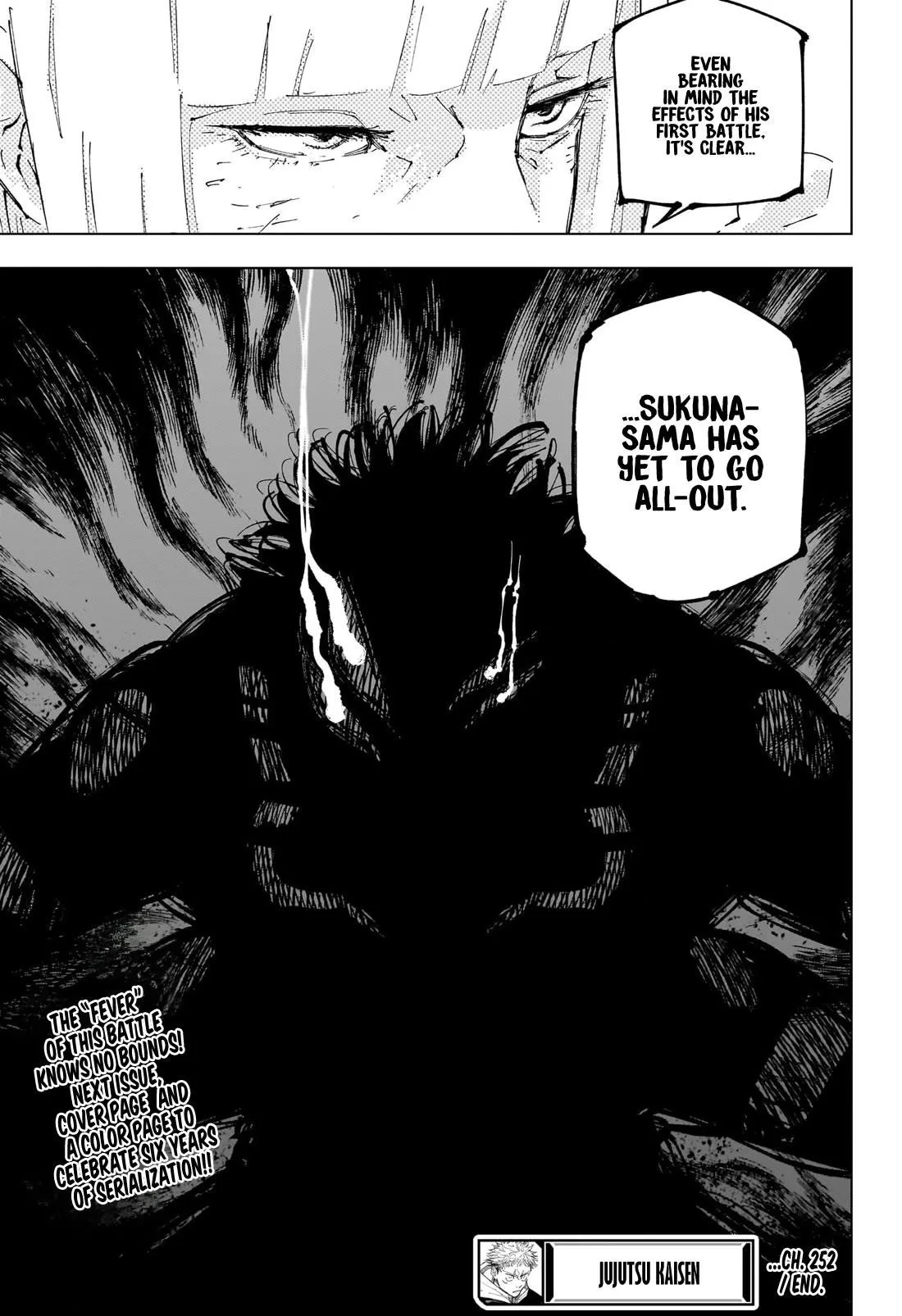 JUJUTSU KAISEN Chapter 252 page 19