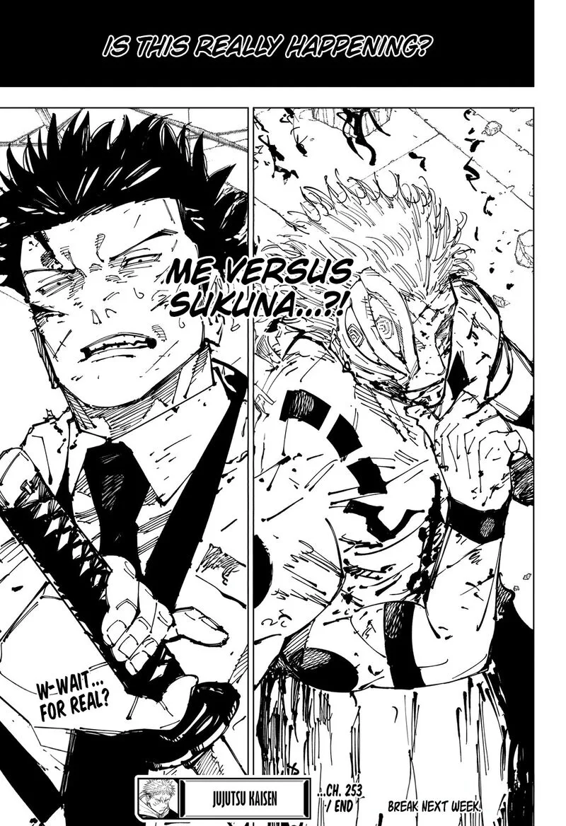 JUJUTSU KAISEN Chapter 253 page 22