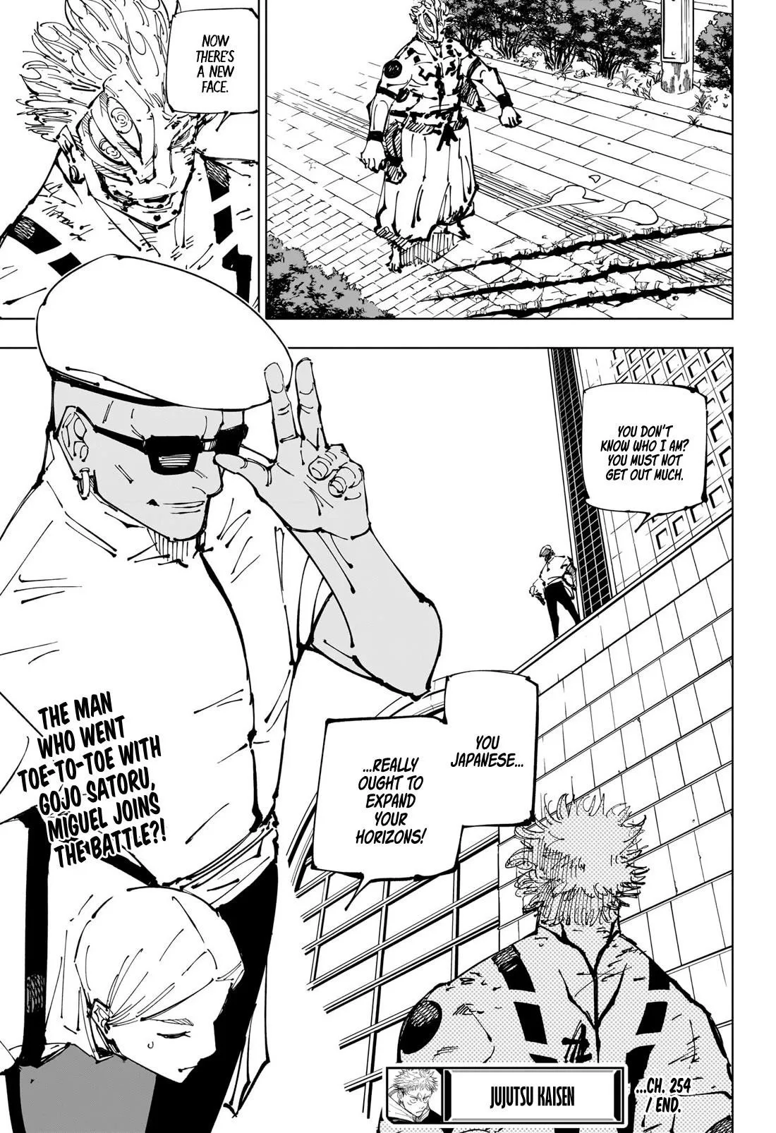 JUJUTSU KAISEN Chapter 254 page 19